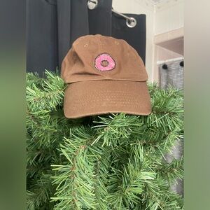 Pink & Brown Donut Hat